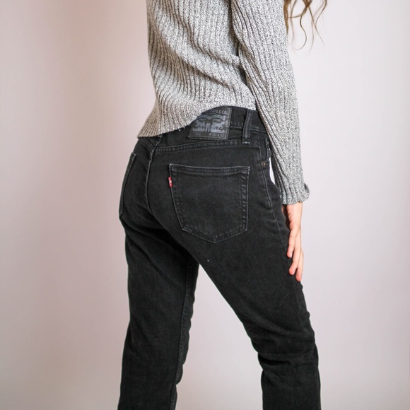 Levi's Denim - Black Levi's Denim Jeans